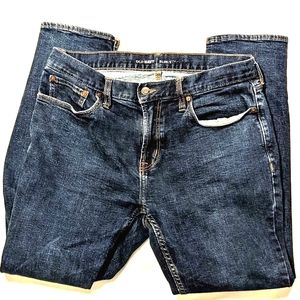 Old Navy Men's 33/30 Slim Dark Blue Denim Jean